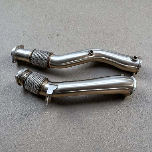 S58 Catless Race Downpipe (3.5") — BMW X3M & X4M