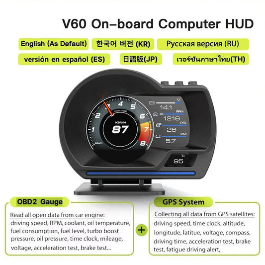 HUD A501 OBD2 Smart Car Head-Up Display