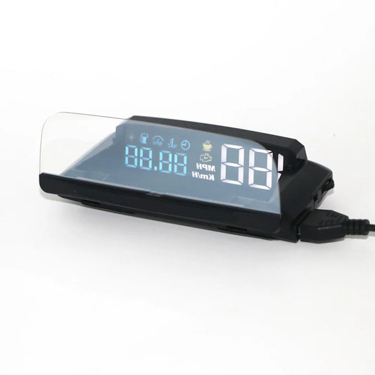 GPS Head-Up Display — Windshield Speedometer Projector