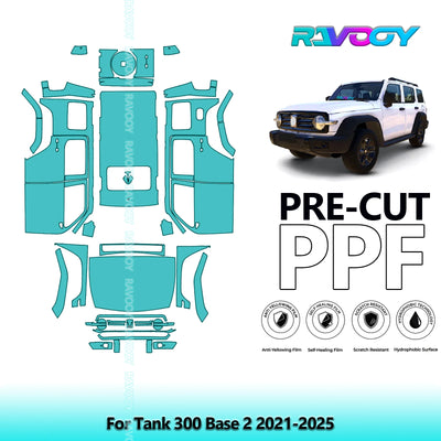 PPF Pre-Cut Kit — 2021-2025 Tank 300 Base — Full Vehicle
