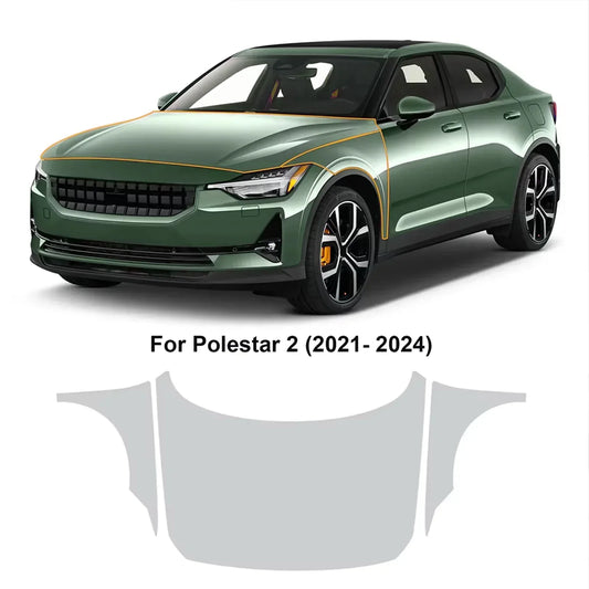 Precut PPF for Polestar 2 (2021–2025) | TPU Paint Protection Film Clear Bra