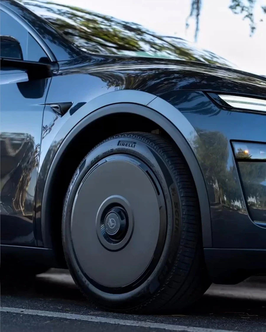 Haloblk Hub Caps — Tesla Model Y Juniper (19"/20")