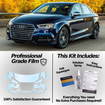 Full Front Paint Protection Film for Audi S3 (2017–2020)