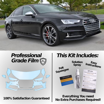 Full Front Paint Protection Film for Audi S4 (2017–2019)