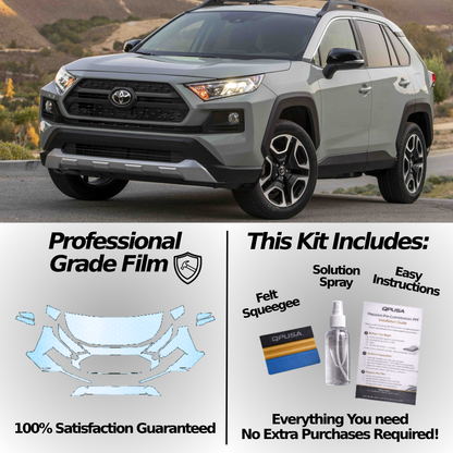 Full Front Paint Protection Film for Toyota RAV4 Adventure (2019–2025)