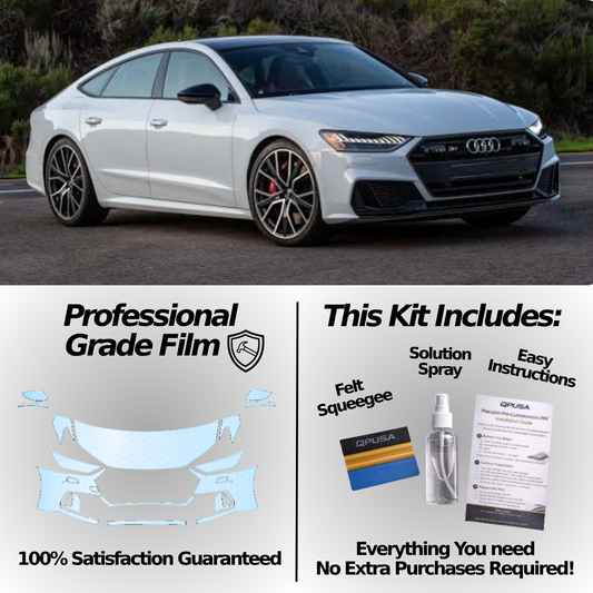 Full Front Paint Protection Film for Audi S7 (2020–2025)