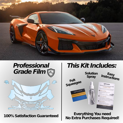 Full Front Paint Protection Film for Chevrolet Corvette Z06 (2023–2025)