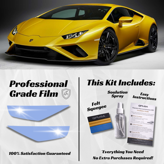 Lamborghini Huracán (2014-2024) Headlight PPF Protection Kit - Pre-Cut