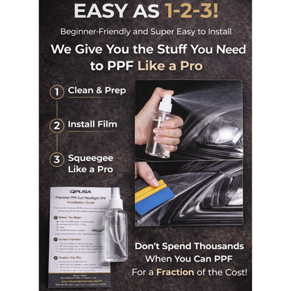 Porsche Panamera Turbo / GTS (2014–2016) Front Paint Protection Film Kit | Pre-Cut PPF