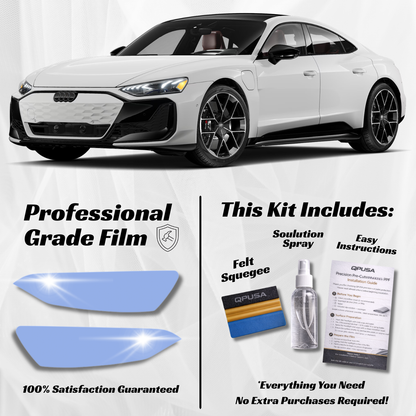 Audi e-tron GT RS Headlight PPF Protection Kit - Pre-Cut