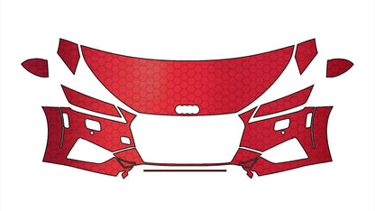 Audi TT S (2016–2018) Front Paint Protection Film Kit | Pre-Cut PPF