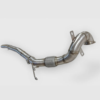 Racing Downpipe For VW MK7 Golf R 2.0T AWD (Catless and Catted)