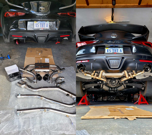 B58 Full Valved Exhaust — Toyota Supra MKV A90/A91 3.0L (2020+)