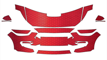 Ford Mustang Shelby GT350 / GT350R (2016–2020) Front Paint Protection Film Kit | Pre-Cut PPF