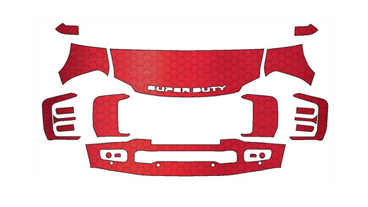 Full Front Paint Protection Film for Ford Super Duty F-250 / F-350 (2023–2025)