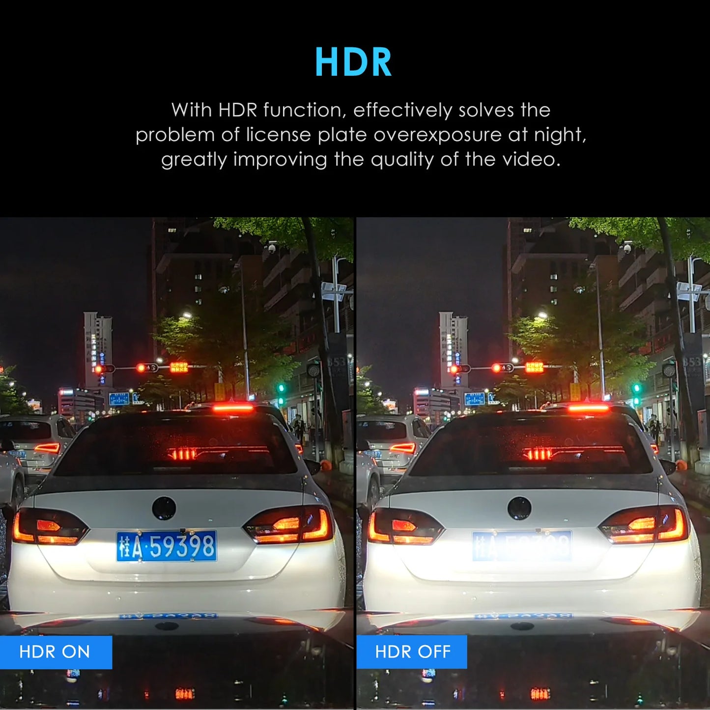 VIOFO A119 V3 2K Dash Cam — Super Night Vision
