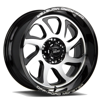 M22 Gloss Black Machined