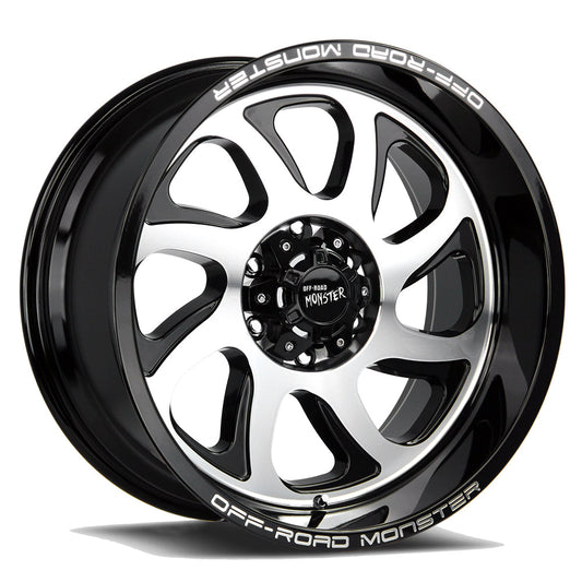 M22 Gloss Black Machined