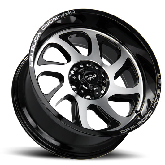 M22 Gloss Black Machined