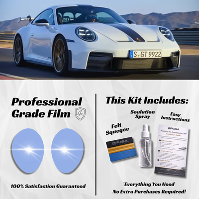 Headlight Paint Protection Film for Porsche 911 GT3 RS (2025-2026)