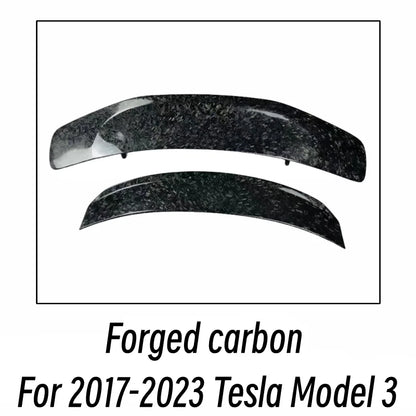 Real Carbon Fiber GT-Style Rear Trunk Lid Lip Spoiler for Tesla Model 3 (2017–2023) | Body Kit