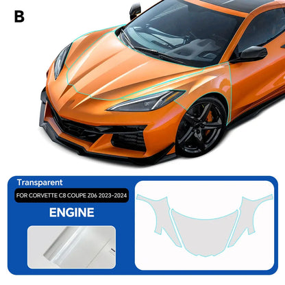 PPF Pre-Cut Kit — 2023-2024 Chevrolet Corvette Z06 — Full Vehicle