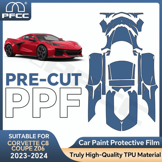 PPF Pre-Cut Kit — 2023-2024 Chevrolet Corvette Z06 — Full Vehicle