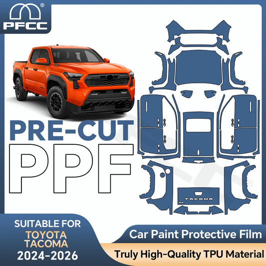 PPF Pre-Cut Kit — 2024-2026 Toyota Tacoma — Full Vehicle