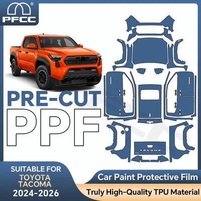PPF Pre-Cut Kit — 2024-2026 Toyota Tacoma — Full Vehicle