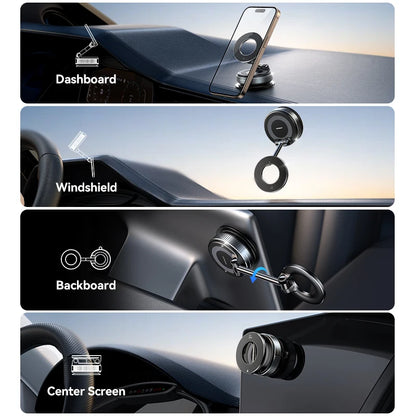 Joyroom Magnetic Car Phone Mount | 360° Vacuum Suction | Universal iPhone & Android