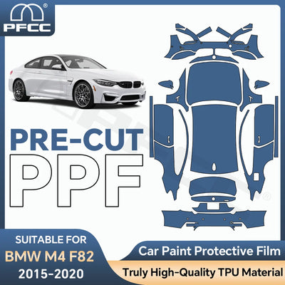 PPF Pre-Cut Kit — 2015-2020 BMW M4 F82 — Full Vehicle