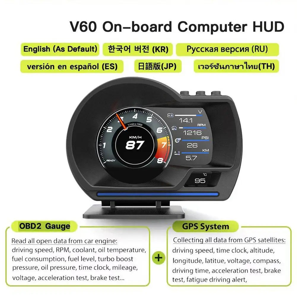 HUD A501 OBD2 Smart Car Head-Up Display