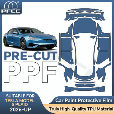 PPF Pre-Cut Kit — 2026 Tesla Model S Plaid — Full Vehicle