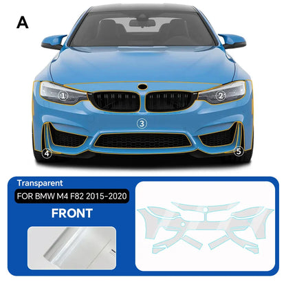 PPF Pre-Cut Kit — 2015-2020 BMW M4 F82 — Full Vehicle