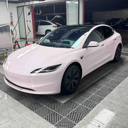 Precut Color Change PPF for Tesla Model 3 Highland (2024–2025) | Black & Glacier Blue PET Film