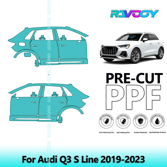 PPF Pre-Cut Kit — 2019-2023 Audi Q3 S Line — Partial