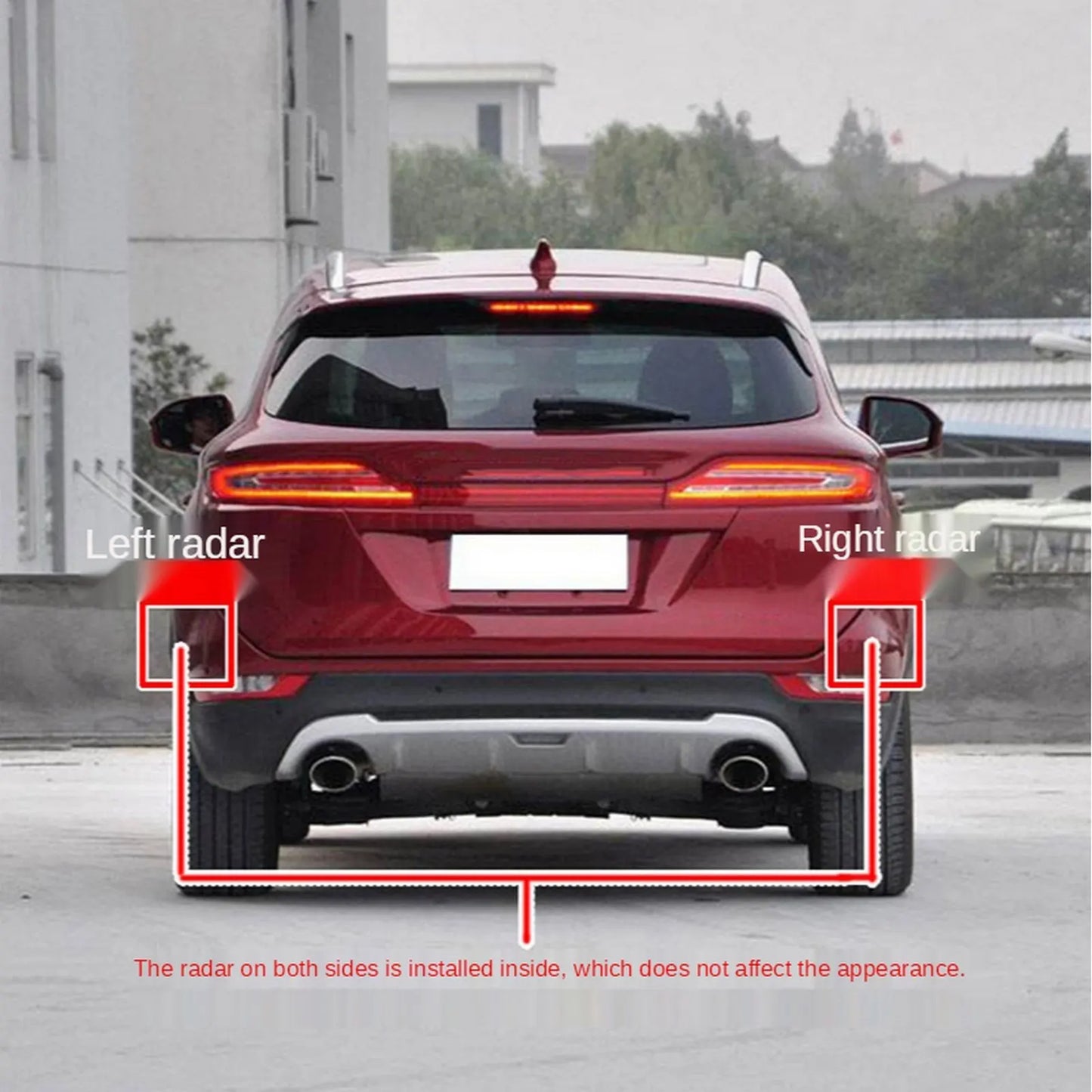 BSD Blind Spot Detection System — 24GHz Radar
