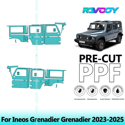 PPF Pre-Cut Kit — 2023-2025 Ineos Grenadier — Partial
