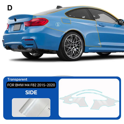 PPF Pre-Cut Kit — 2015-2020 BMW M4 F82 — Full Vehicle