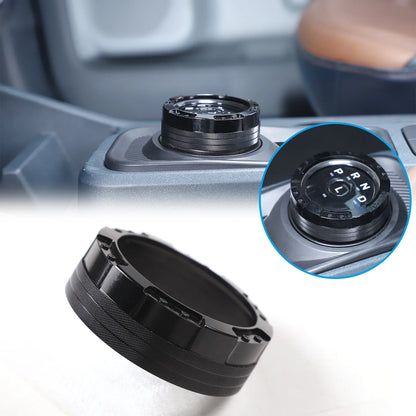 Aluminum Alloy Gear Shift Switch Button Ring Trim Cover | Mecha Style Knob (metyoucar ISO9001)