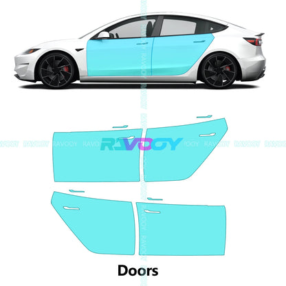 PPF Pre-Cut Kit — 2024-2025 Tesla Model 3 Performance