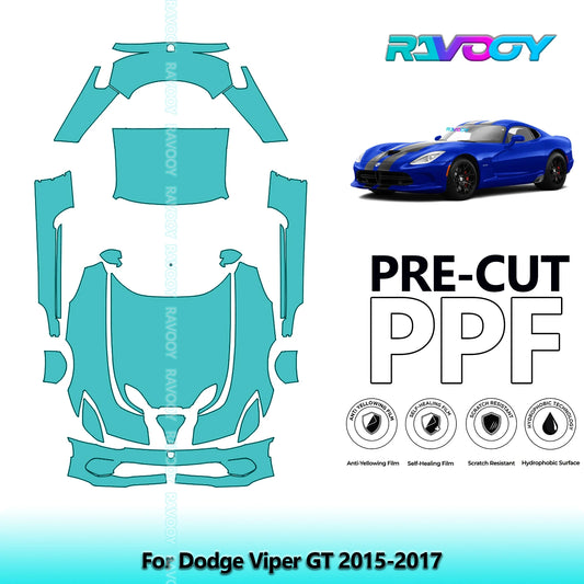 PPF Pre-Cut Kit — 2015-2017 Dodge Viper GT — Full Vehicle