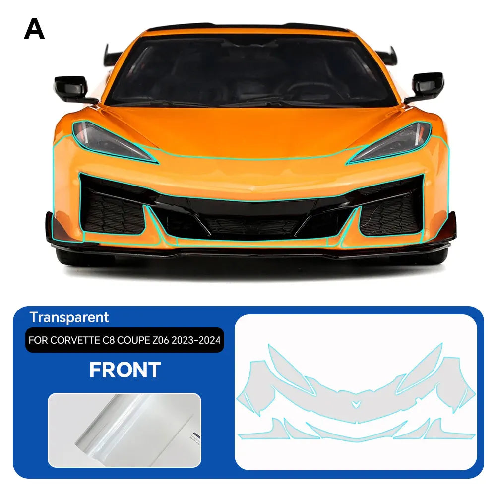 PPF Pre-Cut Kit — 2023-2024 Chevrolet Corvette Z06 — Full Vehicle