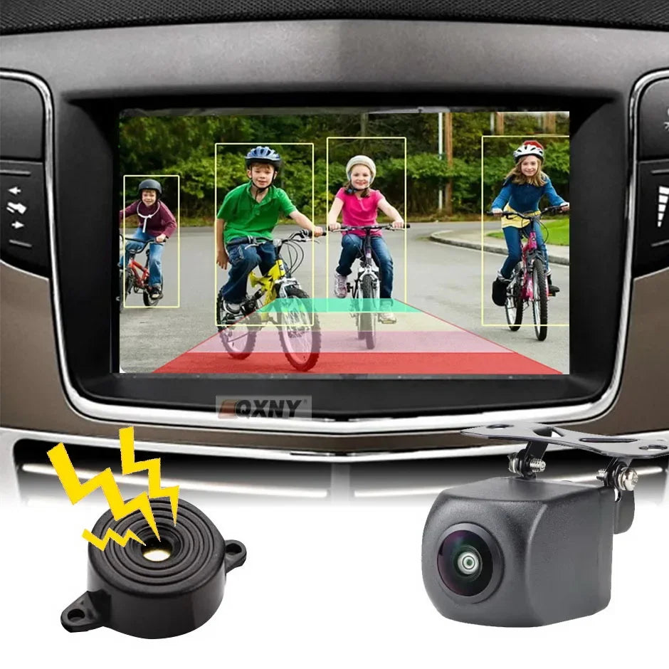 BSD AI Parking Camera — Rear View AHD 1080P with Pedestrian & Vehicle Detection