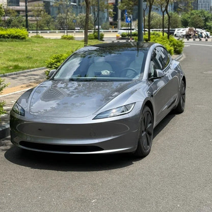 Precut Color Change PPF for Tesla Model 3 Highland (2024–2025) | Black & Glacier Blue PET Film