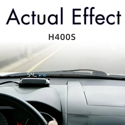 GPS Head-Up Display — Windshield Speedometer Projector