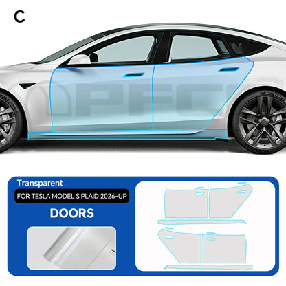 PPF Pre-Cut Kit — 2026 Tesla Model S Plaid — Full Vehicle