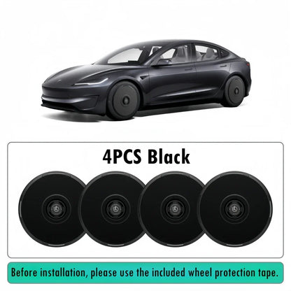 Haloblk Hub Caps — Tesla Model Y Juniper (19"/20")