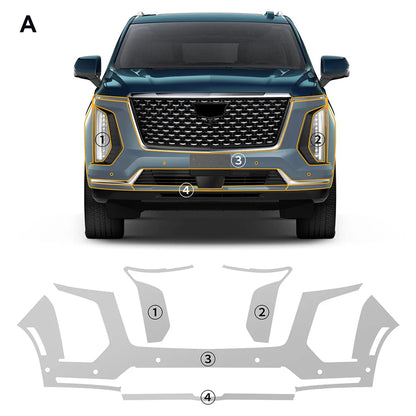 Precut PPF for Cadillac Escalade (2025+) | TPU Paint Protection Film Clear Bra