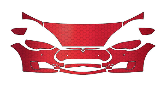 Full Front Paint Protection Film for Tesla Model S (2012–2016)